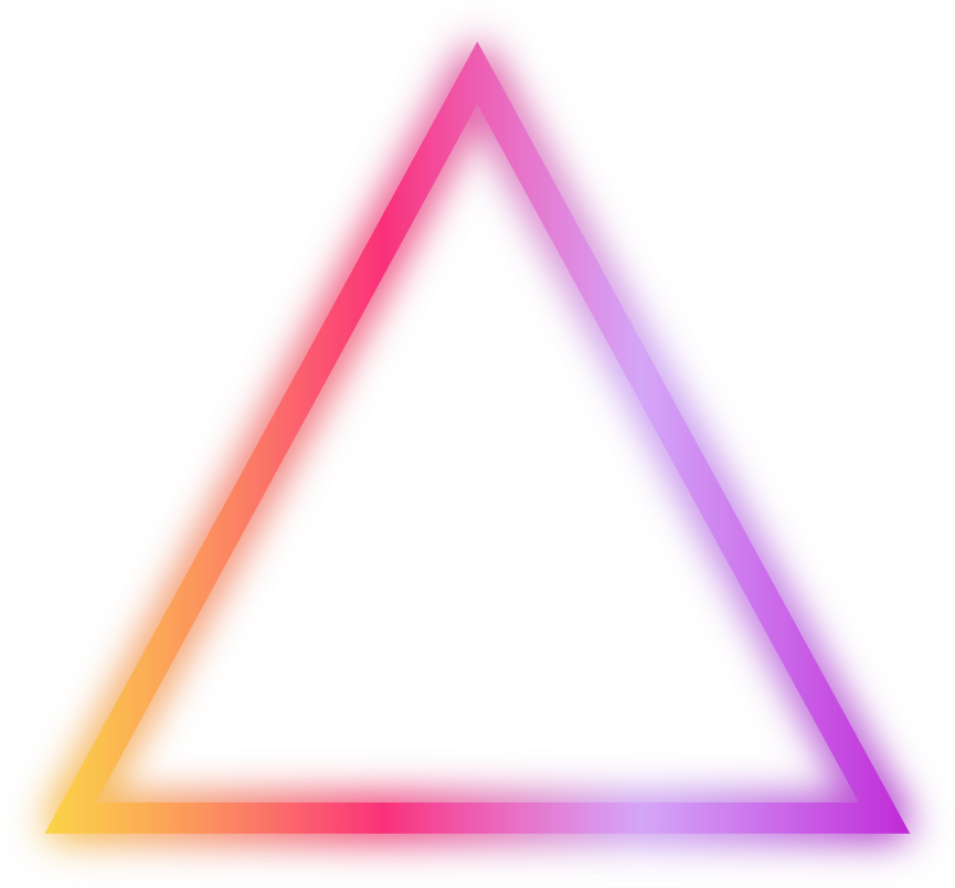 Gradient Glow Triangle